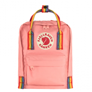 Fjallraven Kanken Rainbow - Pink / Mini